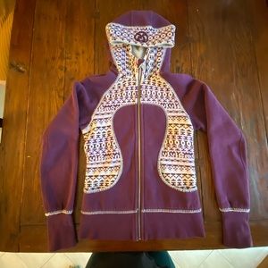 Special edition scuba zip up in purple